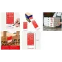 Avery FTSEALR-250 Bon Appetit Originality Seal Labels, 40 x 95 mm, Red/White, Permanent, 250 Labels