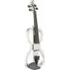 Stagg EVN X 4/4 WH Electric Violin with Headphones and Bow, White