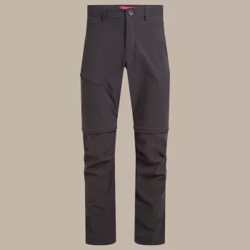 Craghoppers NosiLife Pro Convertible Trousers III - Black Pepper, Size L