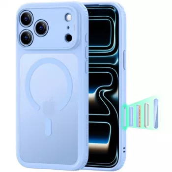ESR Classic Hybrid MagSafe Case for iPhone 17 Pro Max / 18 Pro Max - Matte Light Blue