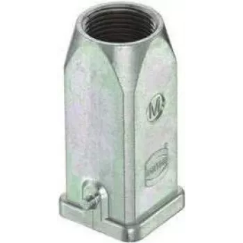 HARTING Han 3EMC Cable Gland Housing, Cable Entry Top, 2 Pegs, M20 (19620031440)