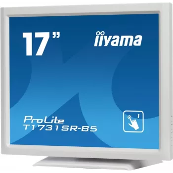 Iiyama ProLite T1731SR-W5 17 inch SXGA 5:4 5-Wire Resistive Touch LED Monitor, Black