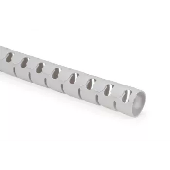 HellermannTyton HWPP16 Spiral Wrap, Grey, Polypropylene, 25m, 14mm Outer Diameter