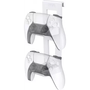 Venom PS5 Controller Storage Stand - Vertical Stand for 2 DualSense Controllers, Black ABS Plastic, Desktop Organiser