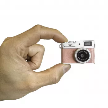 Denver DMC-1203RO Pink 12MP Digital Camera with 1.77-inch LCD, 4x Digital Zoom, MicroSD Slot, Webcam Function