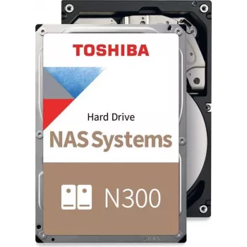 Toshiba N300 NAS Hard Drive 14TB Bulk 3.5 inch SATA 7200 rpm 512MB CMR