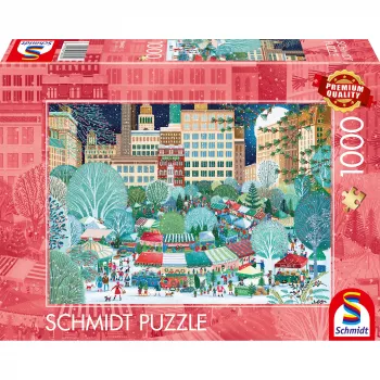 Schmidt Spiele Winter Magic 1000-Piece Puzzle