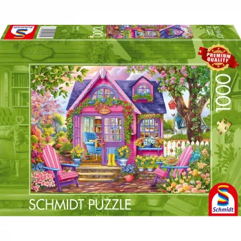 Schmidt Spiele 58061 A Cottage to Fall in Love With 1000-Piece Puzzle