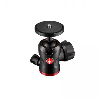 Manfrotto MH494 Ball Head without Quick Release Plate, 1/4 inch Thread