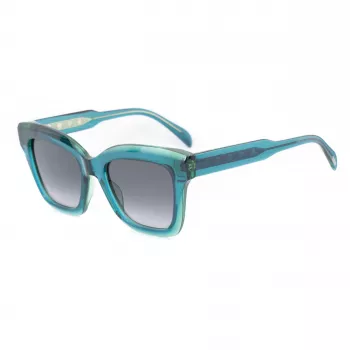 TOUS Women's Sunglasses STOC81V5309BZ - Havana Acetate Frame with Brown Lenses, 53 mm