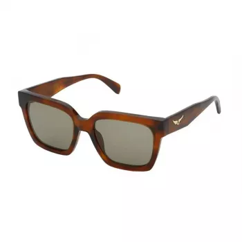 Zadig & Voltaire Women's Sunglasses SZV407 - Acetate Frame, UV400 Protection, 54/18/140 mm