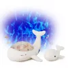 Cloud B Tranquil Whale Sleep Aid Set with Projector and Rattle - White