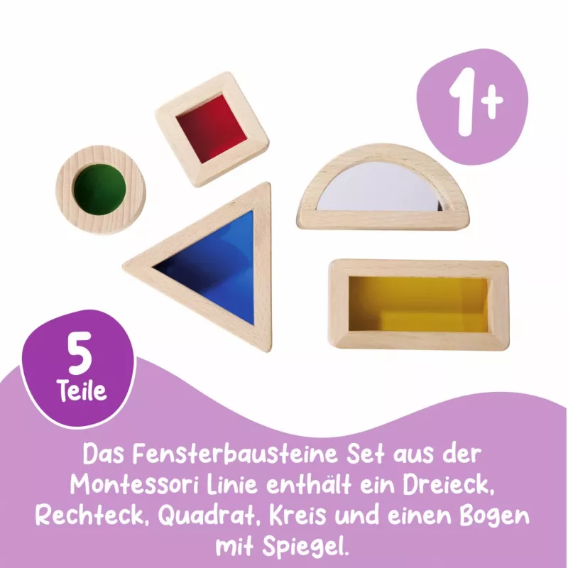 Eichhorn Montessori Window Blocks
