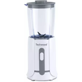 Techwood TBL-201 1.5L Table Blender, 300W, Stainless Steel Blades, Ice Crushing, White