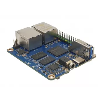 ALLNET Rock Pi E D8P Dual Ethernet Board RK3328 1GB RAM without Wi-Fi/BT PoE