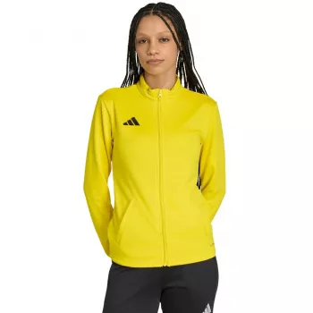adidas Entrada 26 Women's Training Jacket Yellow JZ6595 Size L
