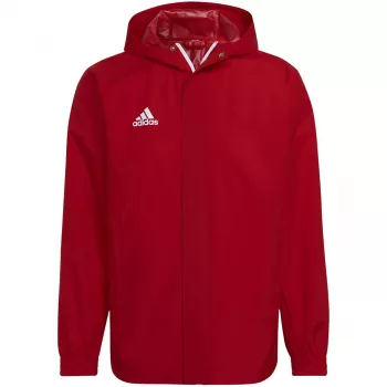 adidas Men's Entrada 22 All-Weather Jacket Red IK4009