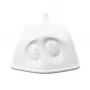 FIFTYEIGHT Butter Dish Hidden White – Porcelain Butter Dish with Hidden Face