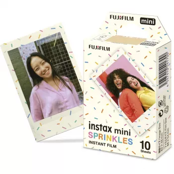 Fujifilm Instax Mini Sprinkles Instant Film, 10 Shots (16838708)