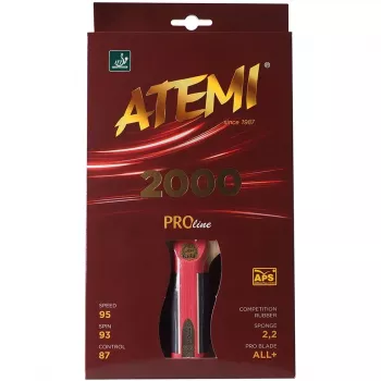 Atemi 2000 Pro Concave Table Tennis Bat