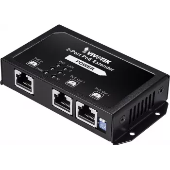 VIVOTEK AP-FXC-0210 Gigabit PoE Injector 30W IEEE 802.3af/at 48V DC