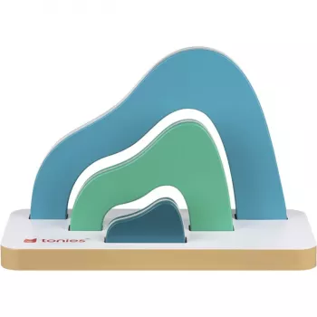 TONIES Mini Shelf - Mountain 11003982 Silver Chrome-Plated Metal 2 Shelves