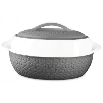 Milton Matrix 2.5 Thermal Casserole, Grey/White (MT-1105)