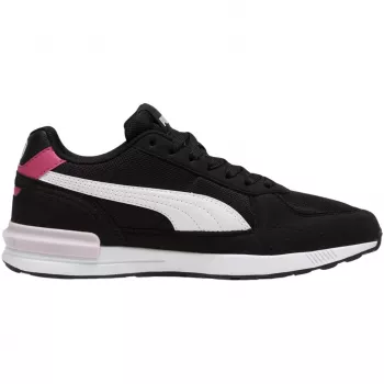 PUMA Women's Graviton Sneaker Black White Size 35.5