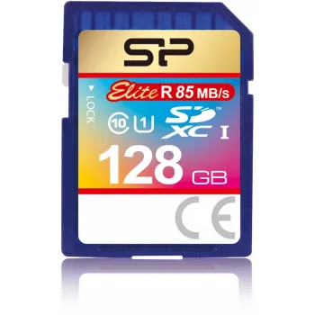 Silicon Power 128GB SDXC UHS-I U1 V10 Memory Card