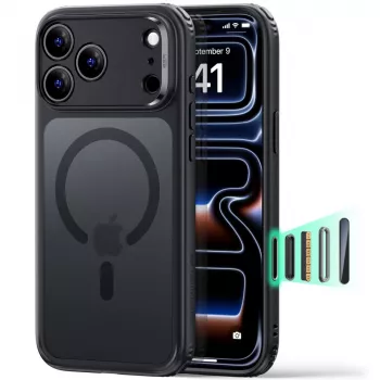 ESR Classic Hybrid MagSafe Case for iPhone 17 Pro Max / 18 Pro Max – Matte Black