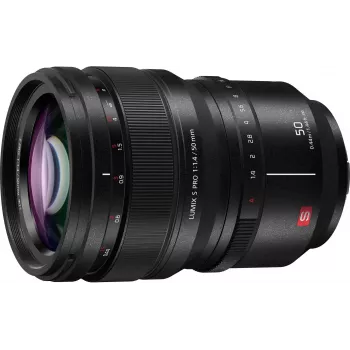 Panasonic Lumix S Pro 50mm f/1.4 lens, L-Mount, full-frame (S-X50E)