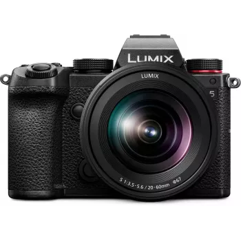 Panasonic Lumix DC-S5KE-K full-frame system camera with 20-60mm lens kit