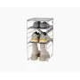 Joseph Joseph Level adjustable ecru shoe rack