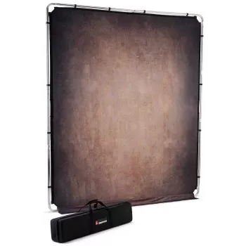 Manfrotto EzyFrame Vintage Frame incl. Background, Walnut (LL LB7934)
