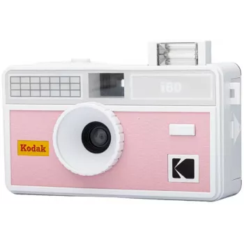 Kodak i60 Reusable 35mm Film Camera with Built-in Flash, Pink-Grey