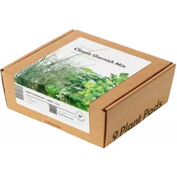 Click & Grow Plant Pod Classic Garnish Mix, 9 pcs (PPMCGX9)