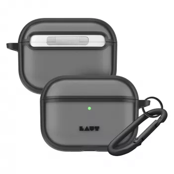 LAUT Huex Protect Case for AirPods Pro (3rd Generation), Black