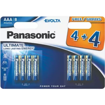 Panasonic Evolta battery LR03EGE/8B (4+4 pcs) (LR03EGE/8BW 4+4F)