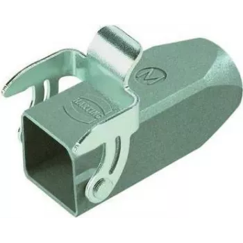 HARTING Han M20 Coupling Housing, M20 Thread, Die-Cast Aluminium, IP65/IP67, Dust Grey