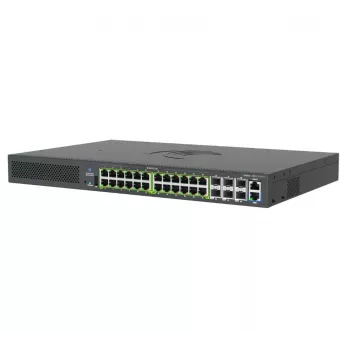 Cambium Networks cnMatrix EX3030RM-P 24-Port Gigabit PoE+ Managed Switch with 4x 10G SFP+ Uplinks