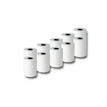 Qoltec thermal paper roll 57 x 15 | 55g/m² | 10 pieces | BPA-free