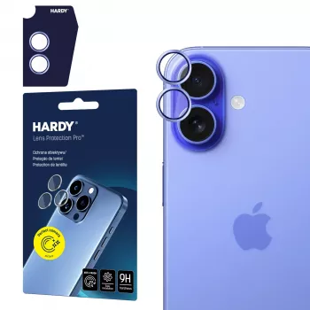 3MK HARDYLens Protection Pro Camera Lens Protector for Apple iPhone 17 - Blue