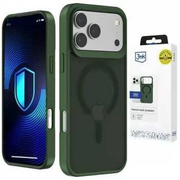 3MK Smoke MagCase for Apple iPhone 17 Pro - Green