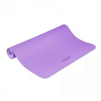 REBEL ACTIVE TPE Training Mat 200x115x1 cm Purple – Non-Slip Yoga, Pilates & Fitness Mat with Carry Strap