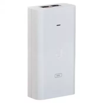 Ubiquiti UQ-POE-54-80W-G 80W Passive PoE Adapter, 54V DC, Gigabit Ethernet