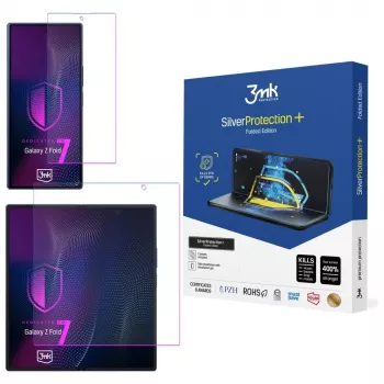 3MK SilverProtection+ Antibacterial Screen Protector for Samsung Galaxy Z Fold 7 Folded Edition