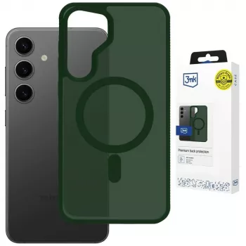 3MK Smoke MagCase for Apple iPhone 17 Pro Max - Green Translucent Protective Case with MagSafe
