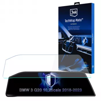 3MK PROTECTION BMW 3 G20 (2018 - 2023) - 3mk TechWrap Matte Screen Protector for Centre Console