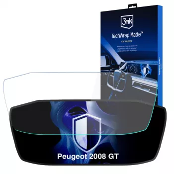 3MK PROTECTION Peugeot 2008 GT TechWrap Matte Screen Protector for Instrument Cluster
