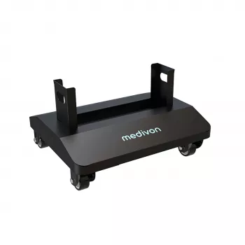MEDIVON Lumera Stand Mobile Stand for LED Panels Lumera Plus and Lumera Max, 4 Wheels, Black